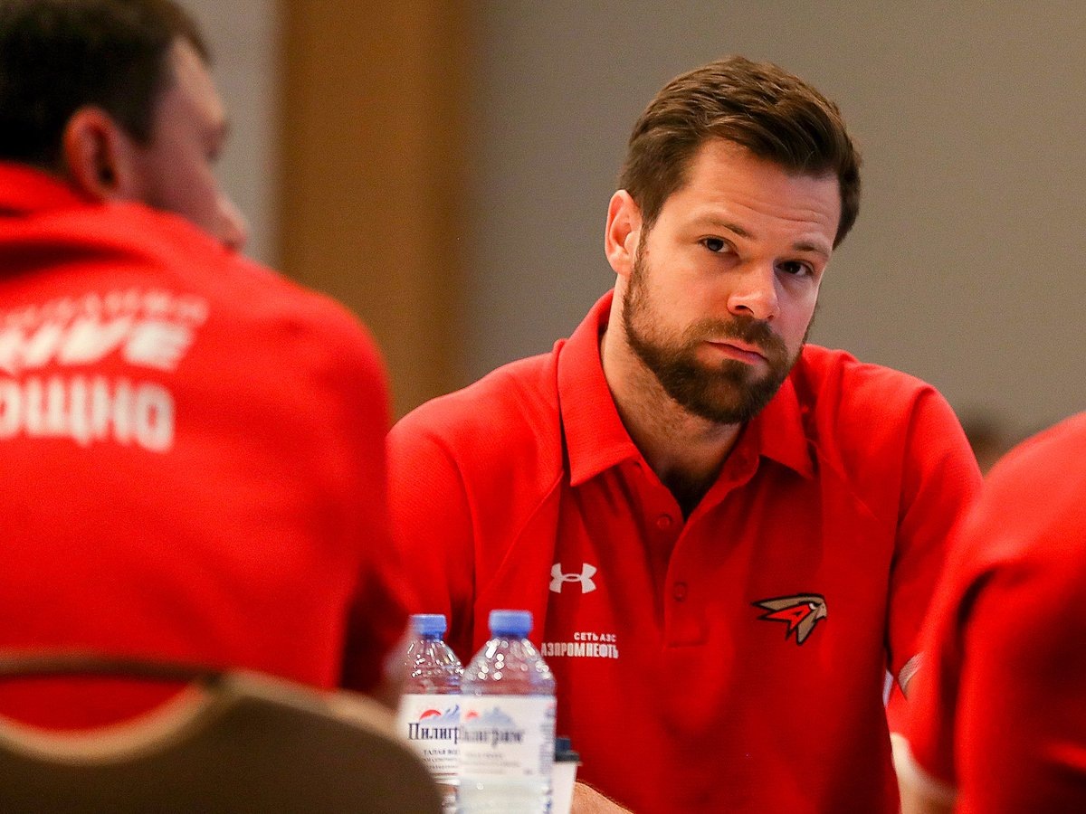 Игорь Бобков/ Фото: официальный твиттер «Авангарда»