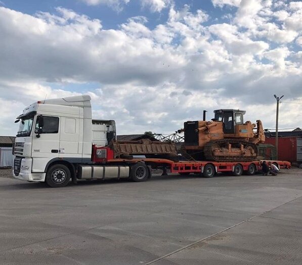 Перевозка негабарита, источник фото - личный фотоархив