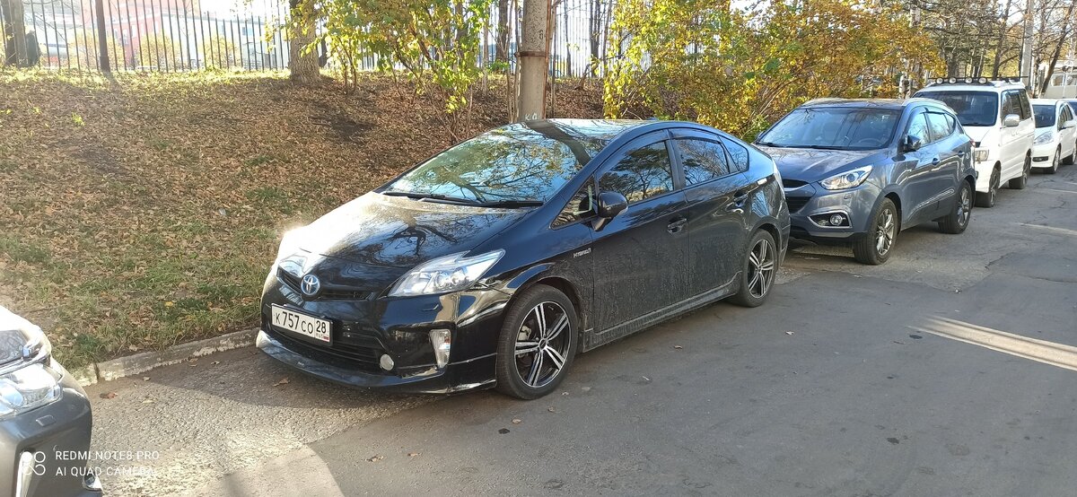 Toyota Prius 30 рестайлинг