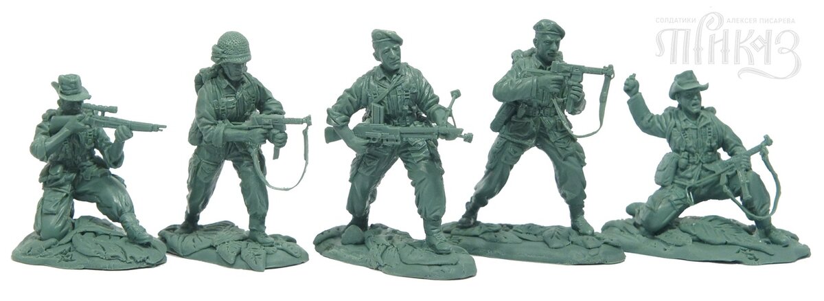 Набор "1 парашютный батальон Иностранного легиона". Фото автора