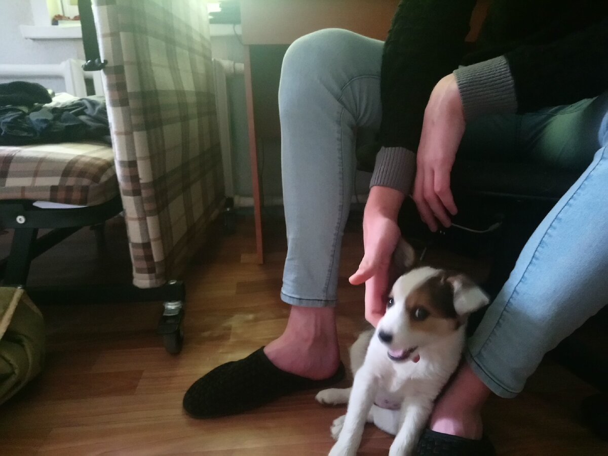 Со своим спасителем) 