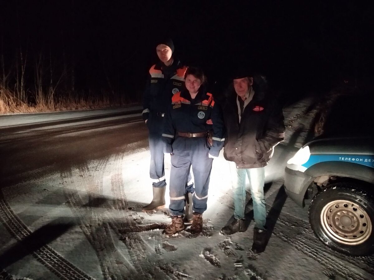 А это фото сделано, когда уже на дорогу выбрались.