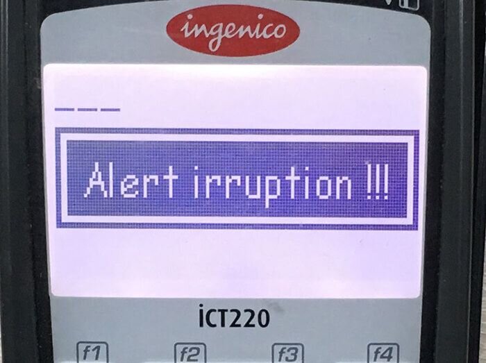  Появление на POS-терминале Инженико ошибки «Alert Irruption» – довольно неприятное известие.-2