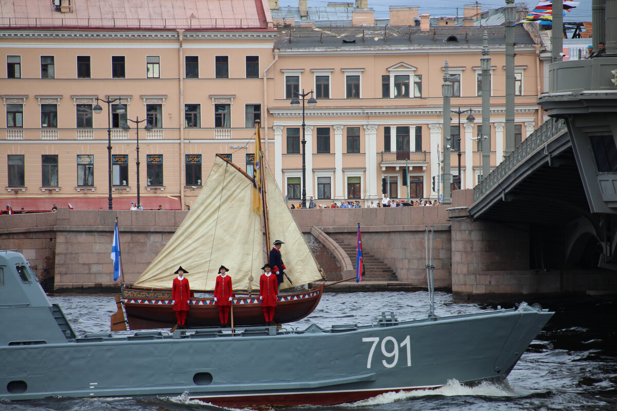 Парад ВМФ в Санкт-Петербурге