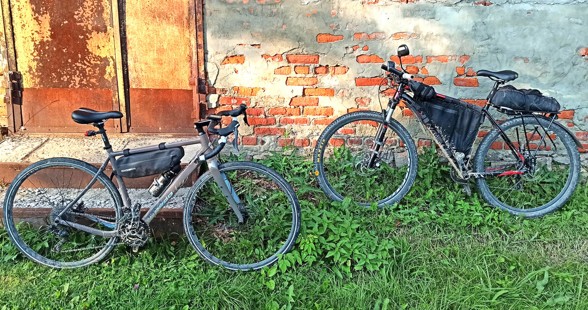 Грэвел Norco и мой найнер Specialized