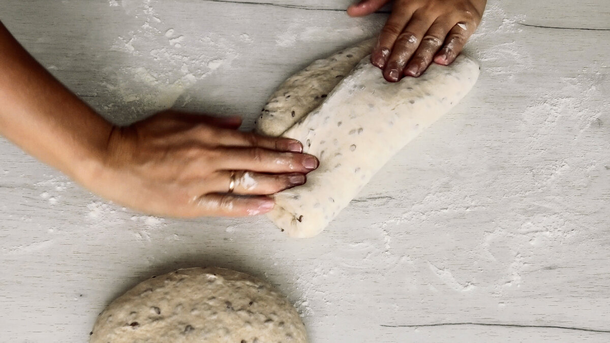 Любимый Домашний хлеб🍞 на пшеничной закваске с цельнозерновой мукой и  льном🌾 | ПРОСТОРЕЦЕПТ | Дзен