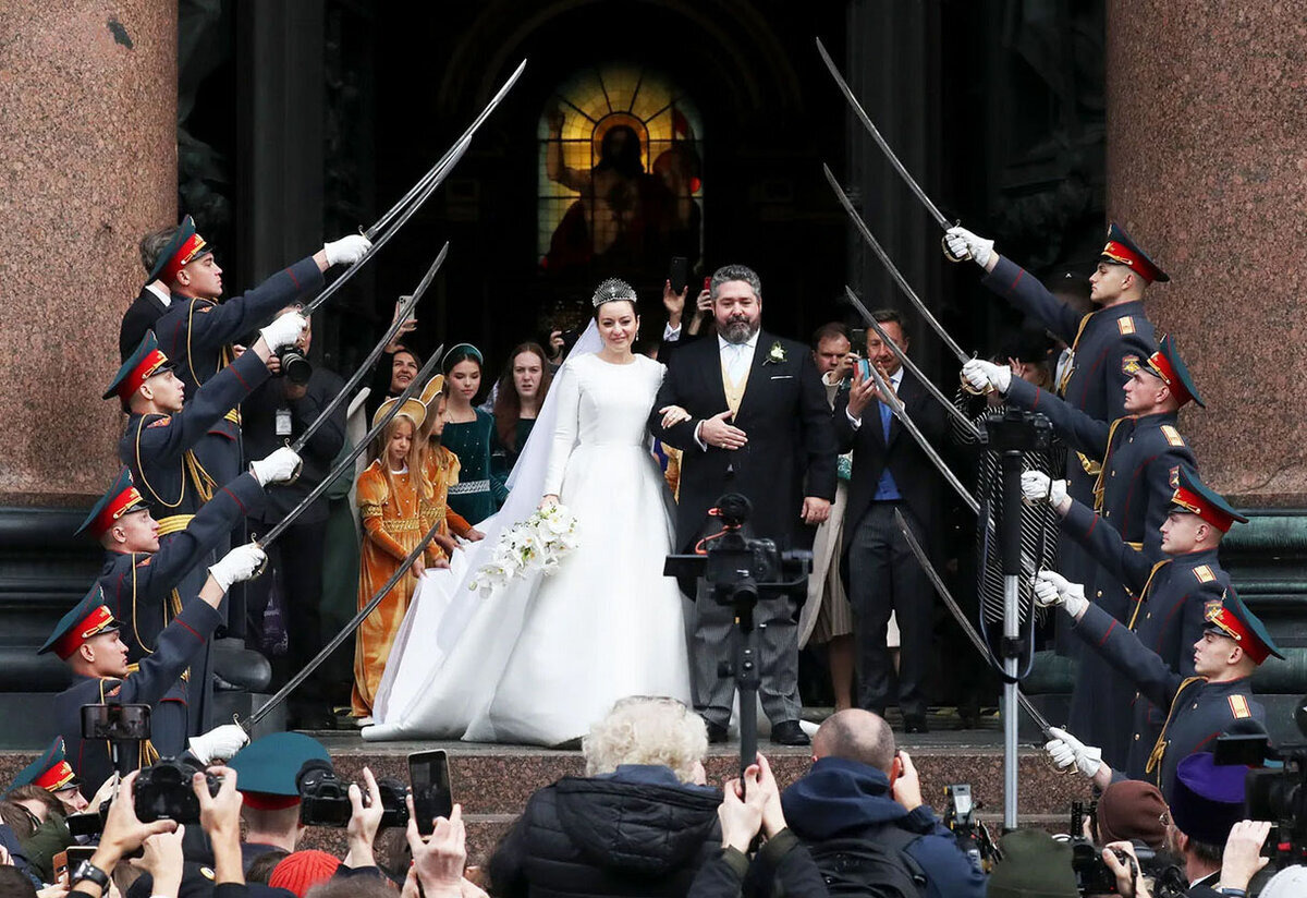 Свадьба Романовых в Санкт-Петербурге 2021