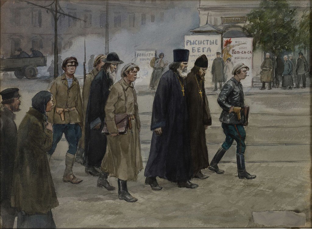 Художник Иван Алексеевич Владимиров. 1922г.