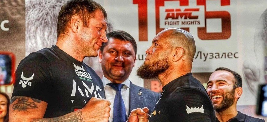 Александр Емельяненко и Марсио Сантос / fightwave.ru