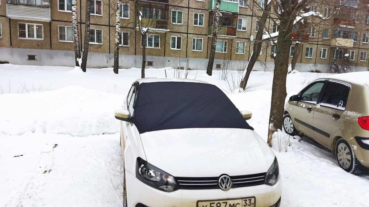 Polo Sedan с закрытым лобовым