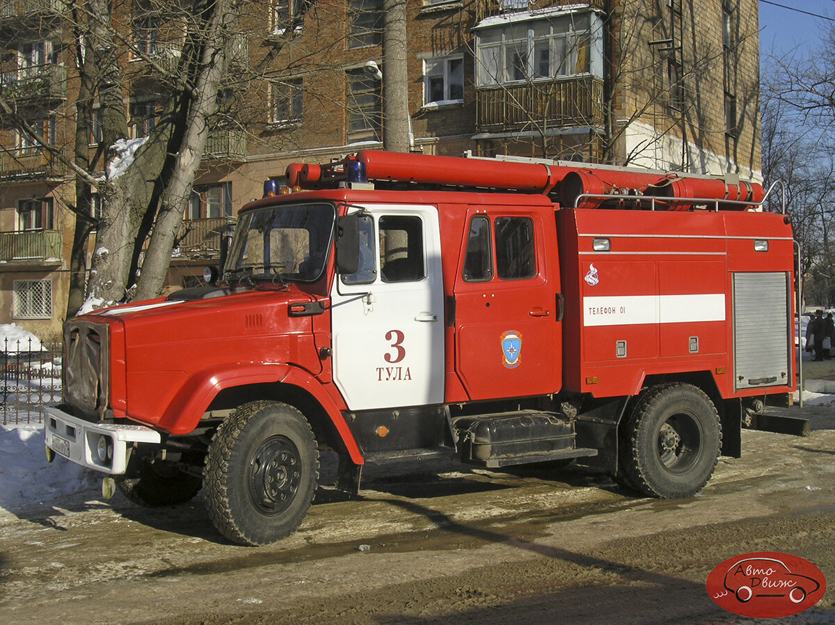 Пожарная техника на улицах Тулы, начало 2000-х годов | АвтоДвиж | Дзен