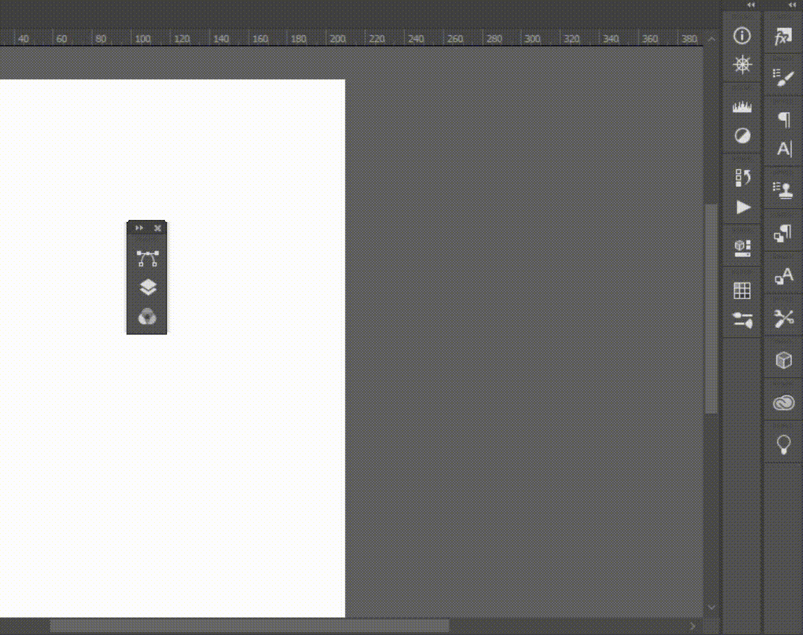 Сгруппируйте нужные окна на правой панели