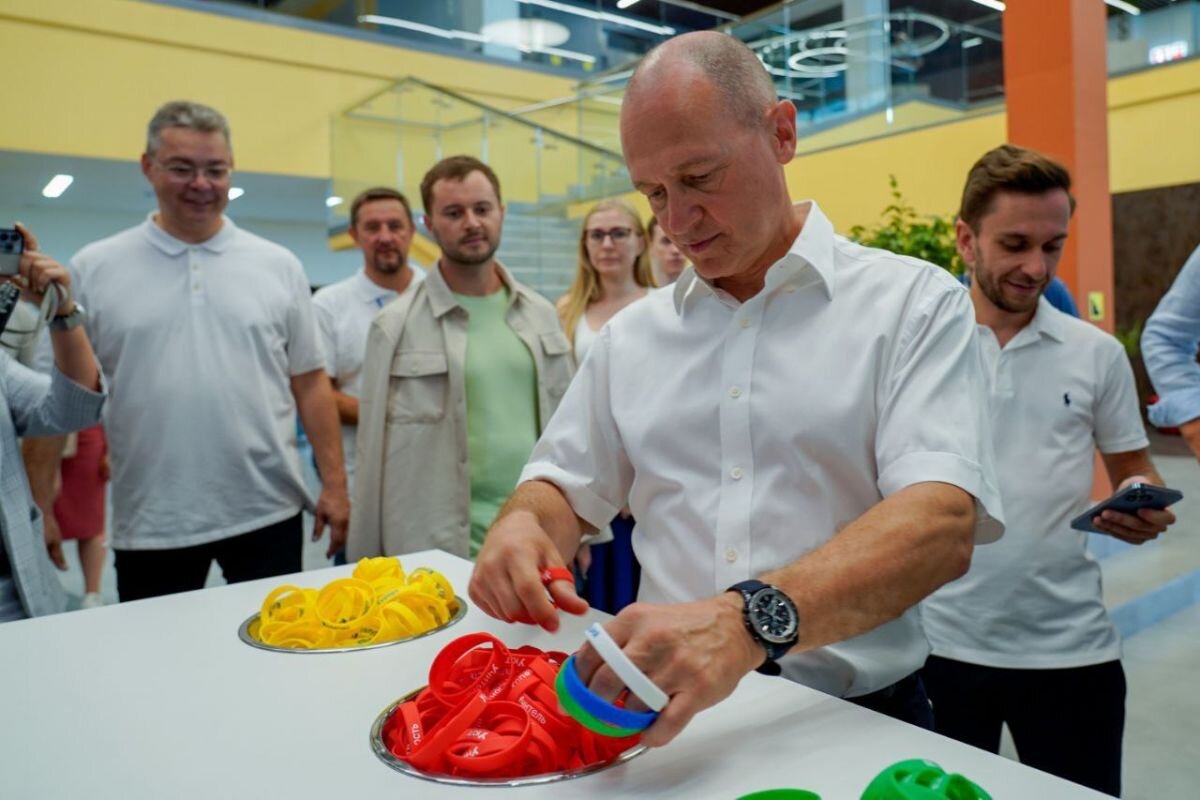    Прибывший на открытие «Машука» Кириенко рассказал о принципе работы центра