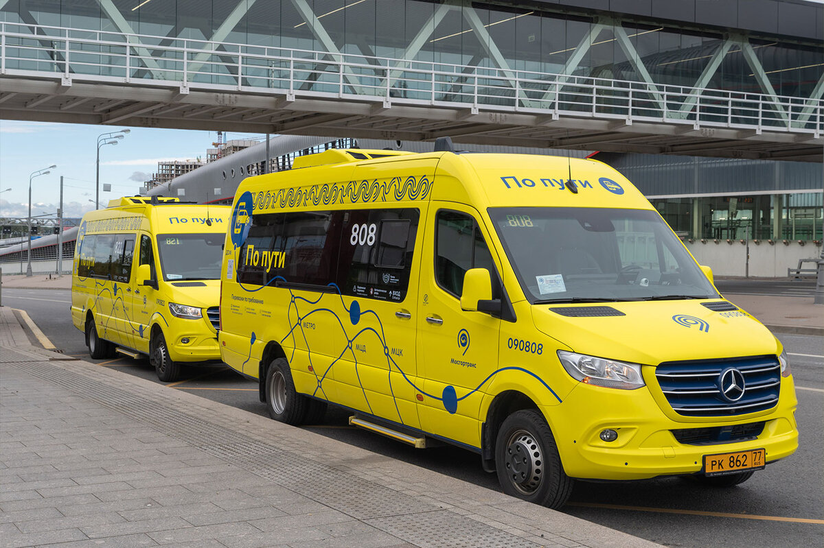 Mercedes Benz Sprinter Мосгортранс