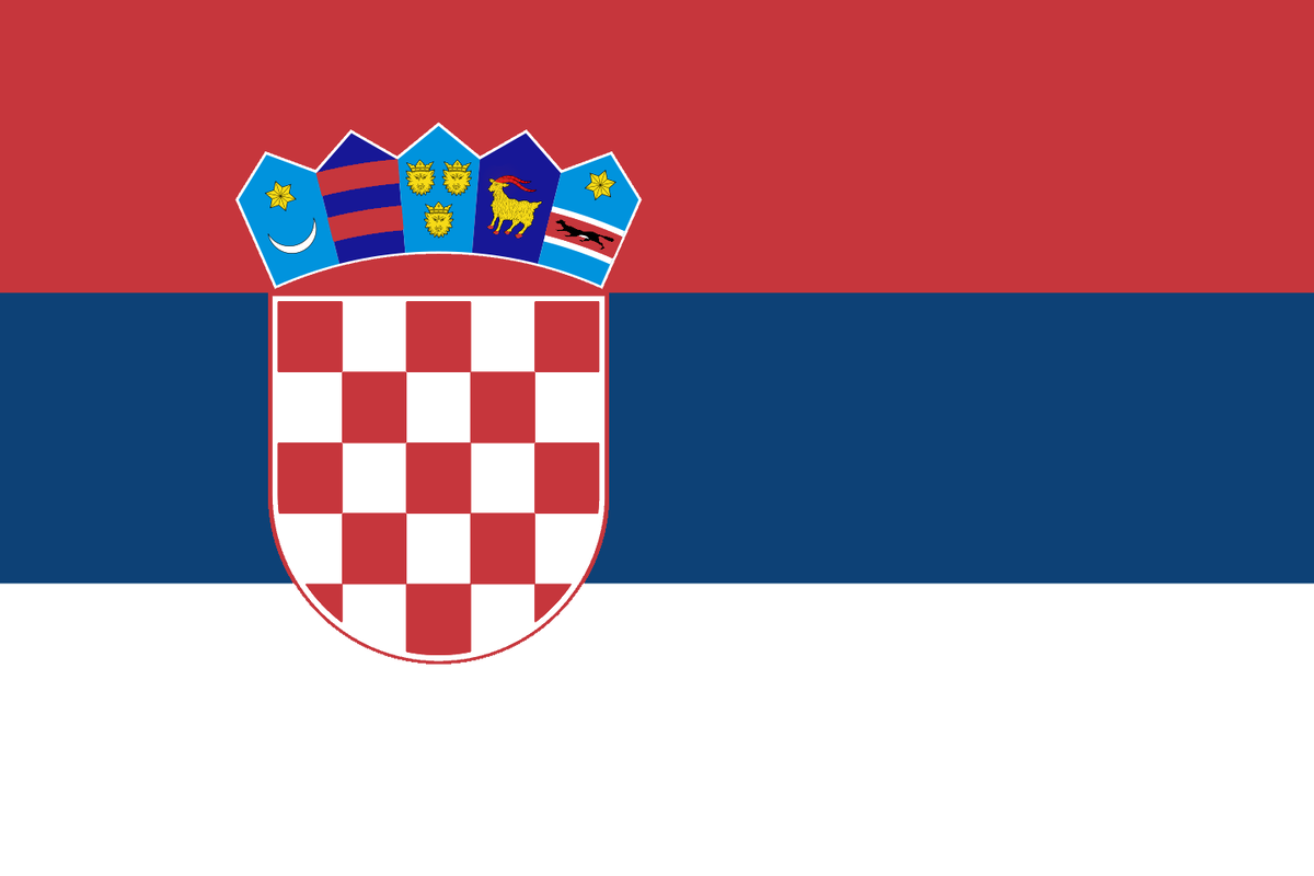 Флаг Сербохорватии