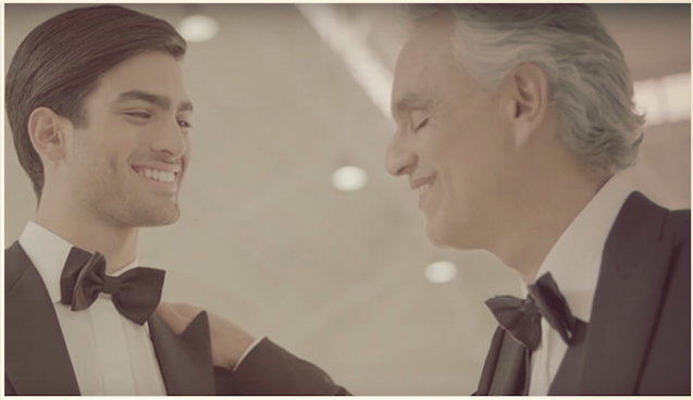 Маттео и Андреа Бочелли