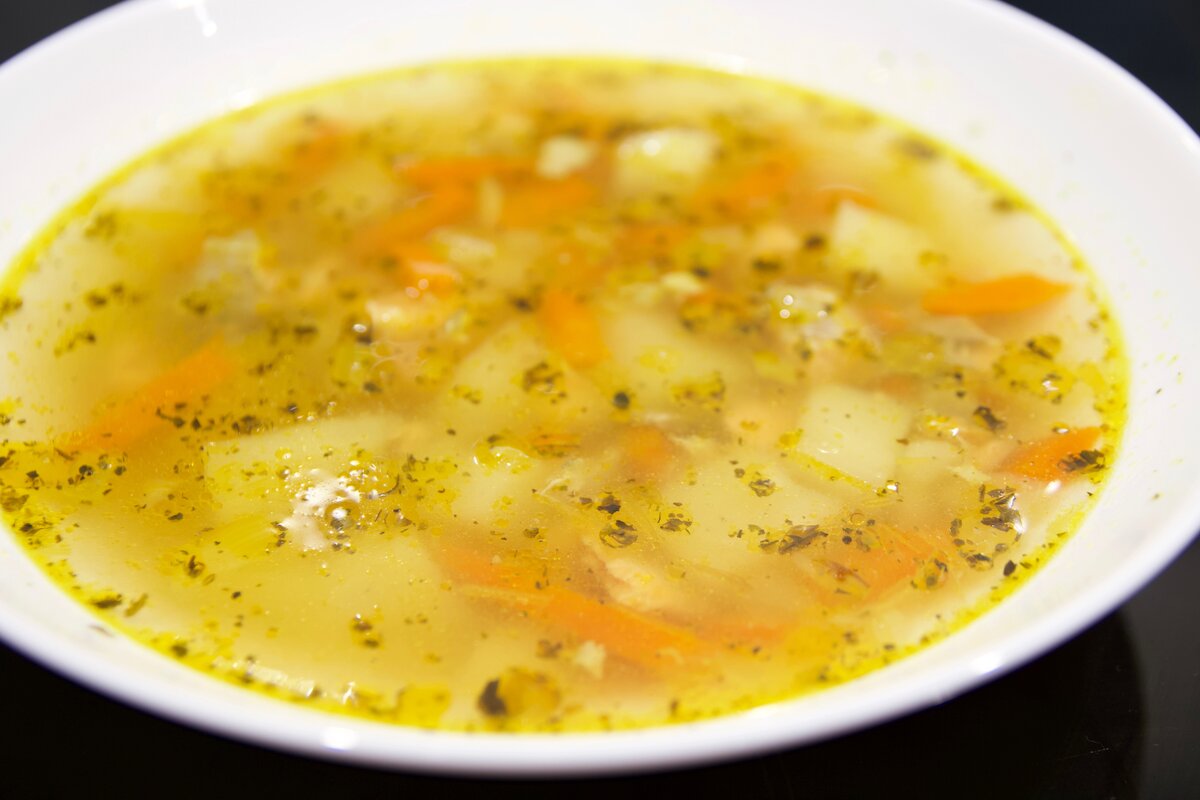 Норвежский сливочный суп с семгой