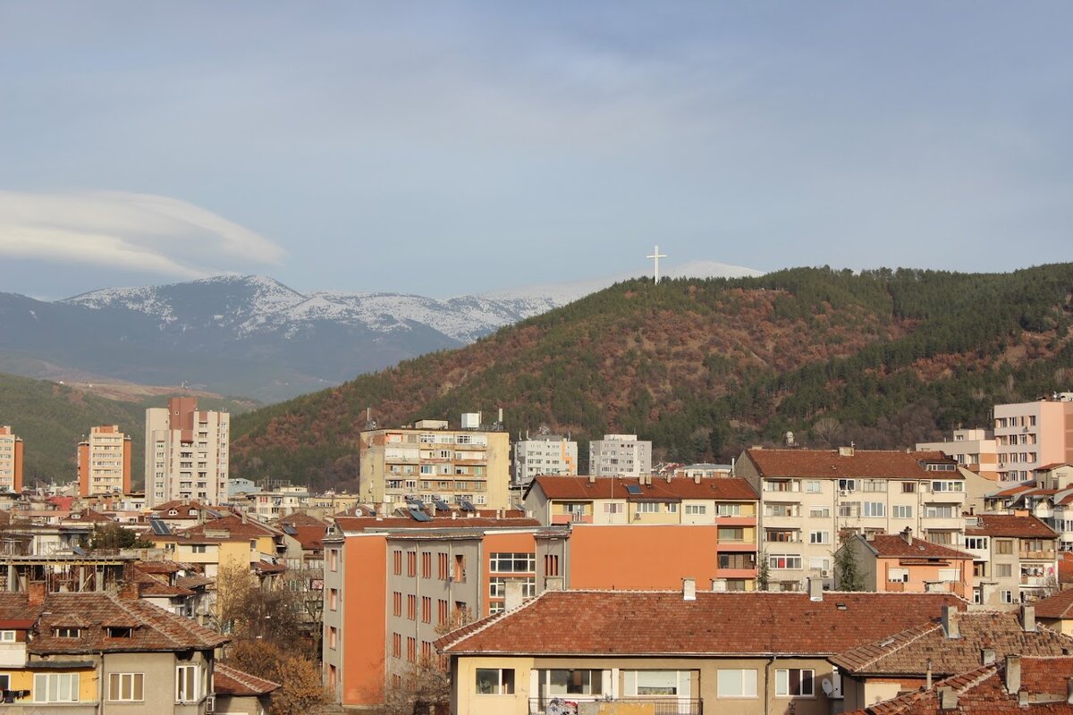 Февральский Благоевград. Фото из личных архивов автора