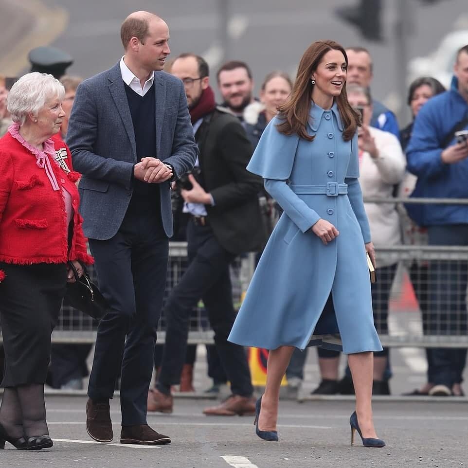 Кейт и Уильям сегодня 28 февраля в Северной Ирландии. Второй день визита