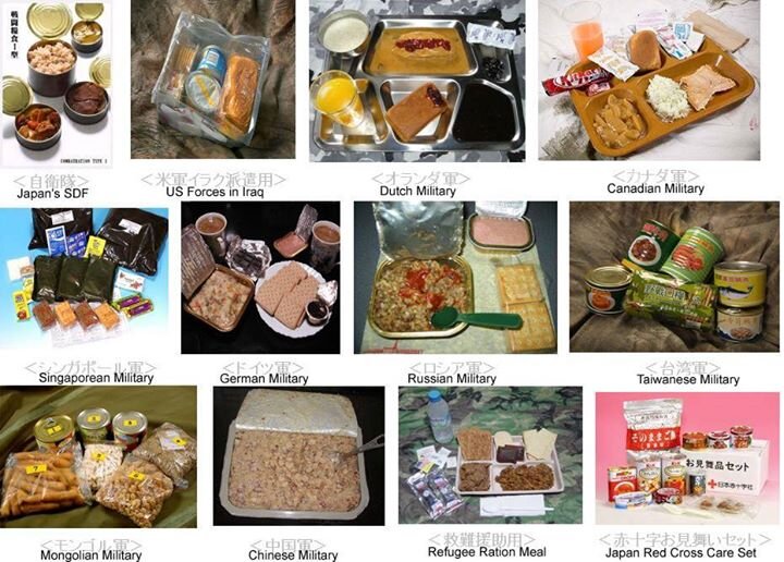  сухие пайки разных стран мира сегодня комплектуются по одному принципу – сочетание мобильности, компактности и калорийности
