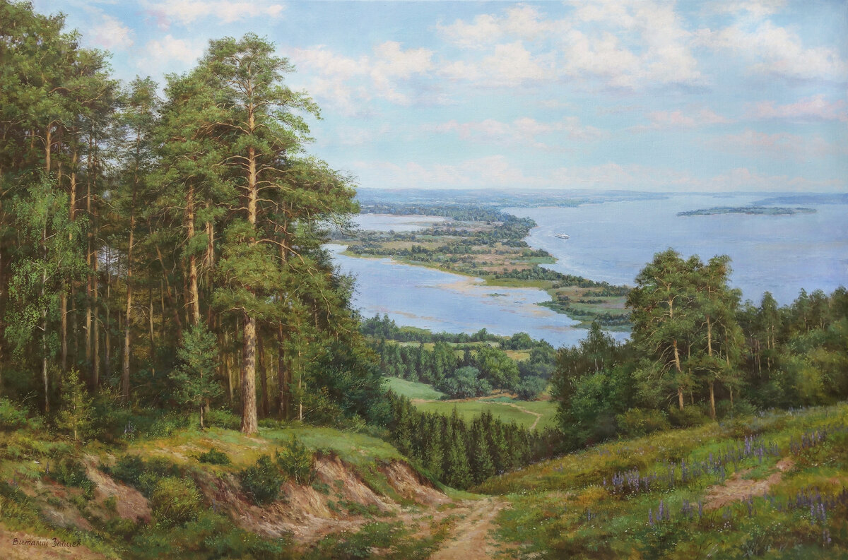 Волжские берега. 2019