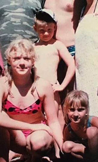 Виктор Хориняк в детстве