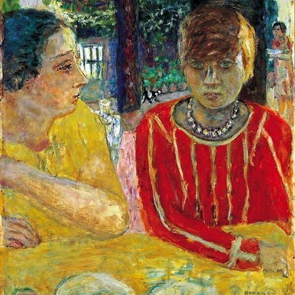 Пьер Боннар. Марта в красной блузке. Источник - artchive.ru