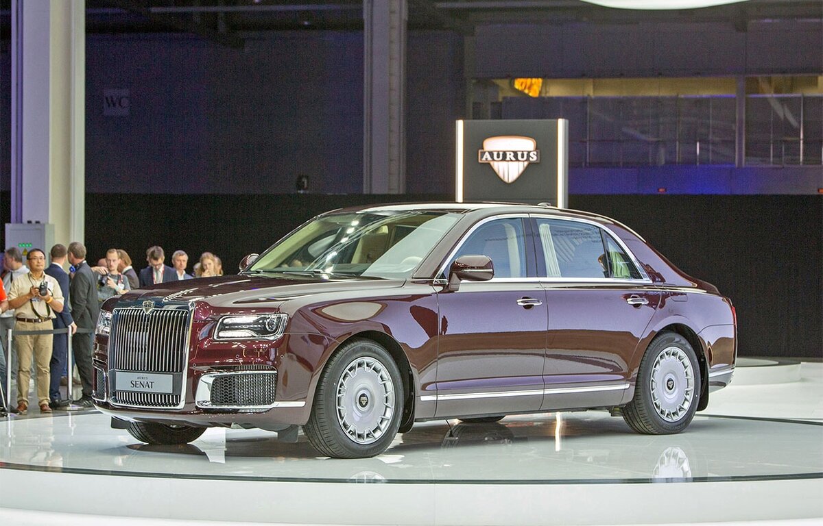 Aurus Senat 2020 салон