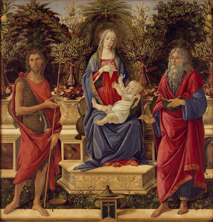 Сандро Боттичелли, «Алтарь Барди», 1484 