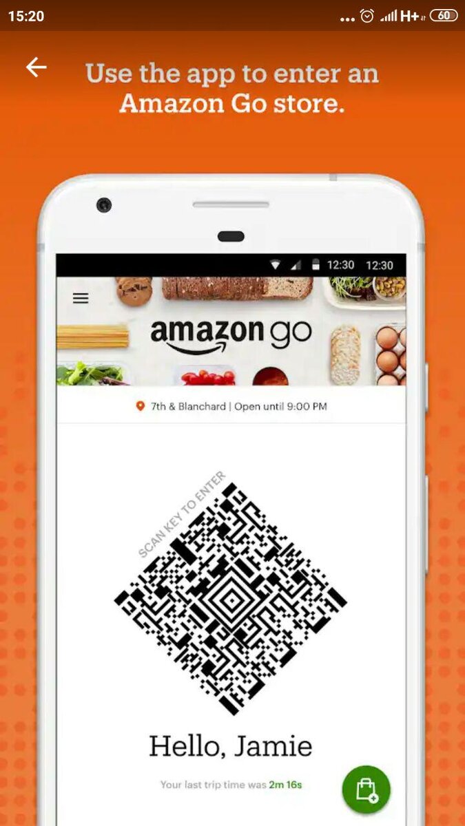 Приложение Amazon Go