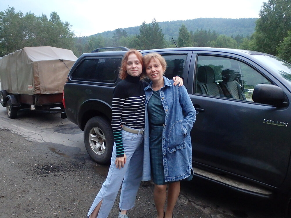 Эта последняя фотография на родной земле. Впереди — Сибирь!