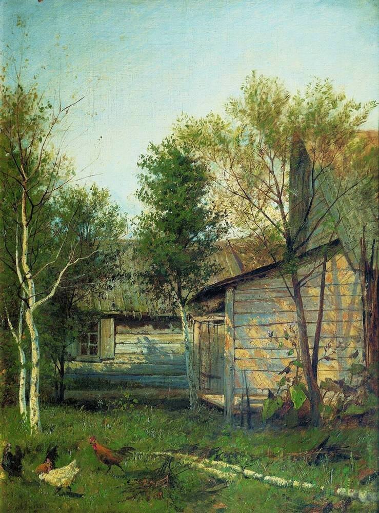 Исаак Ильич Левитан “Солнечный день. Весна”, 1876-1877 гг., Частное собрание