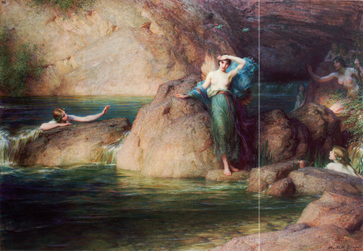 Алкиона — Герберт Джеймс Дрейпер, 1915 г. 