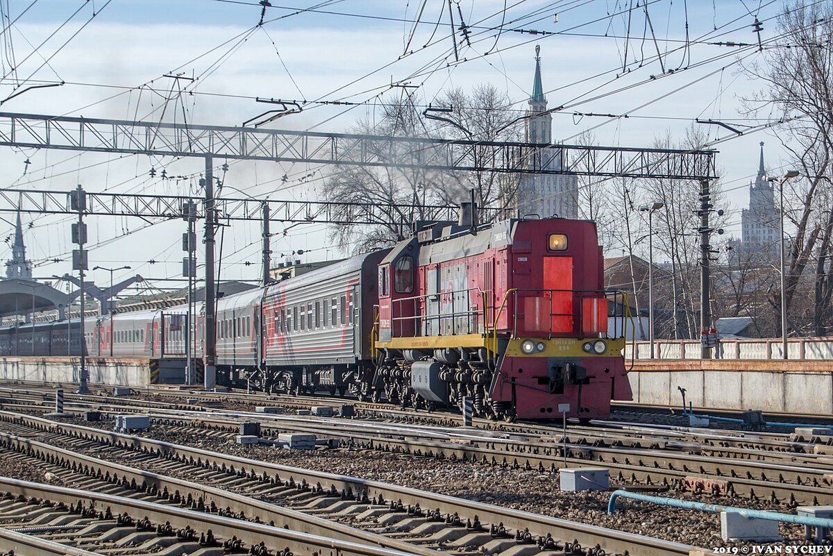 Железнодорожные сюжеты-2019. Маневровые Ленинградского вокзала. | Записки  от Ивана | Дзен