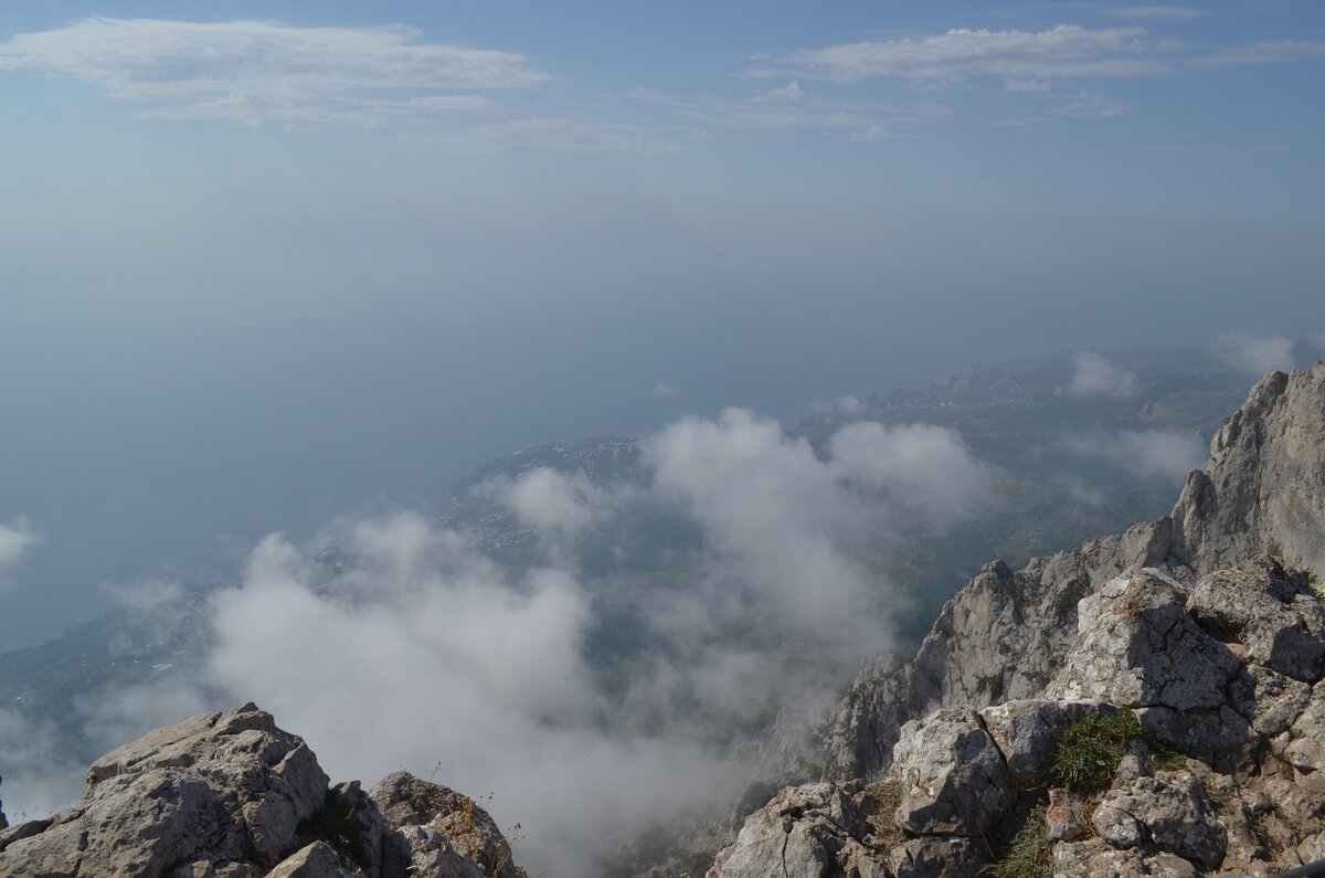 Ай Петри в облаках