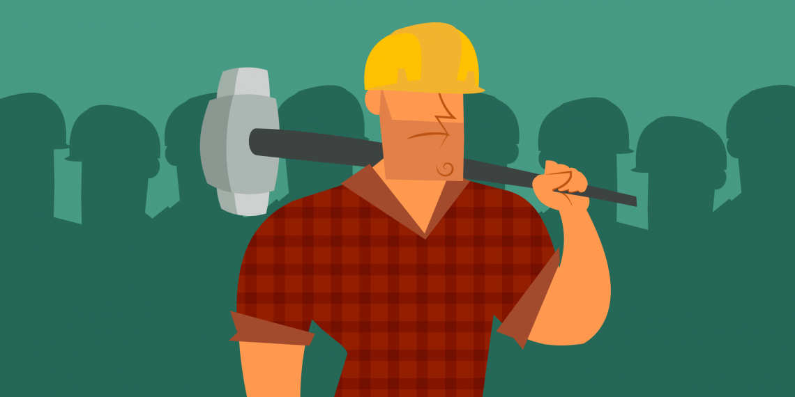 Брутальный трудяга )))