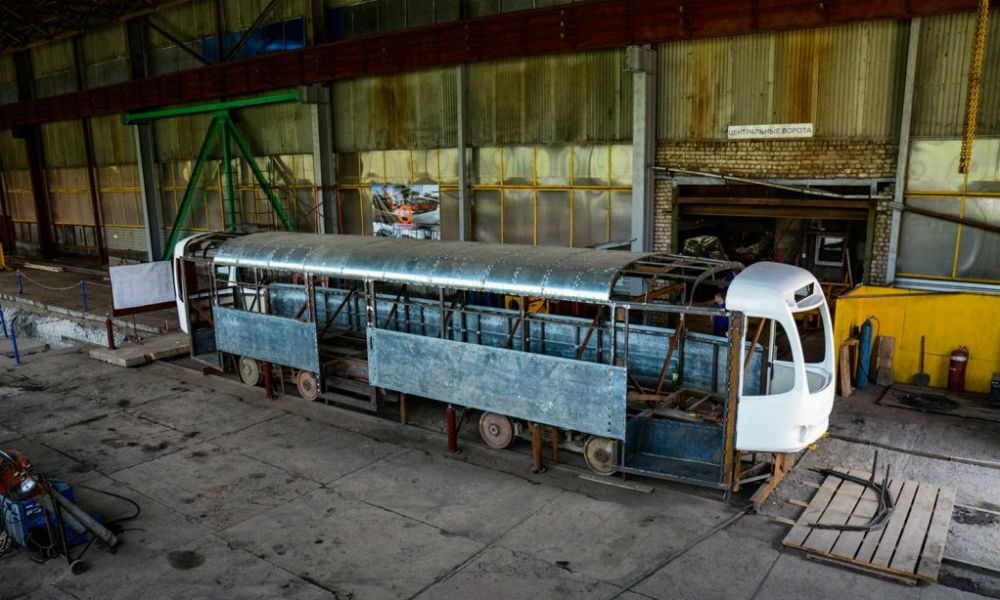 Трамваю дали имя "Я - Донецкий".