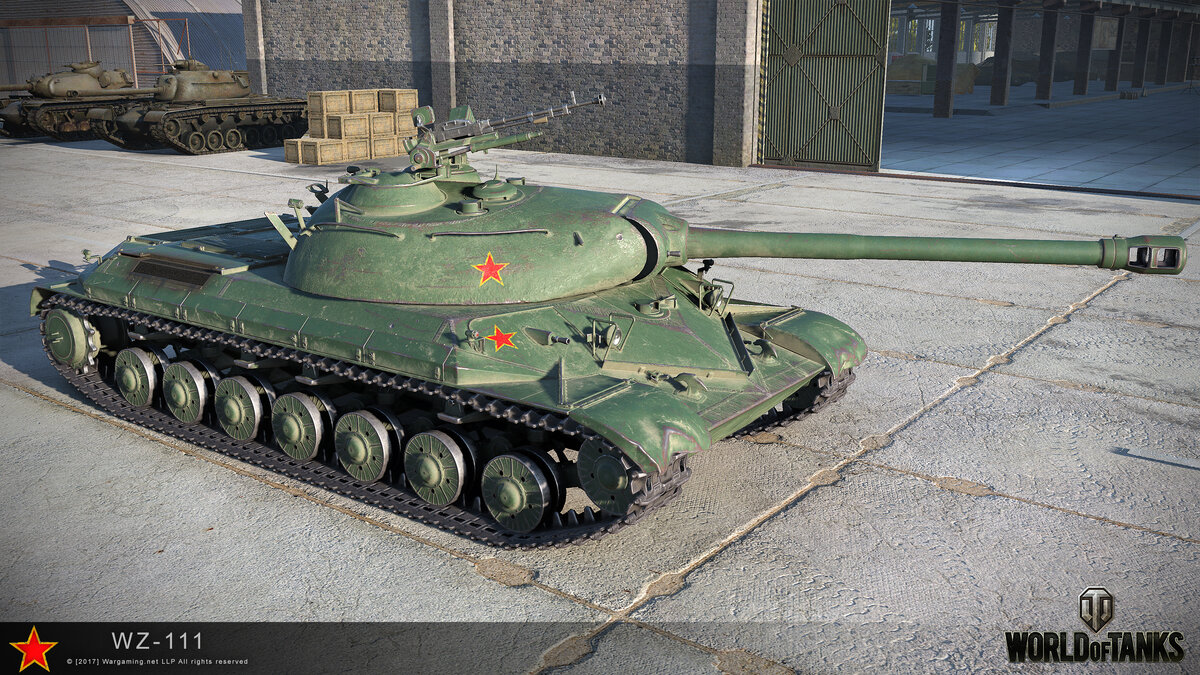 Вид танка WZ-111