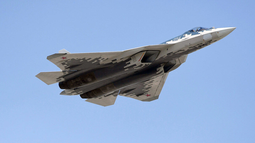 Российский истребитель Су-57