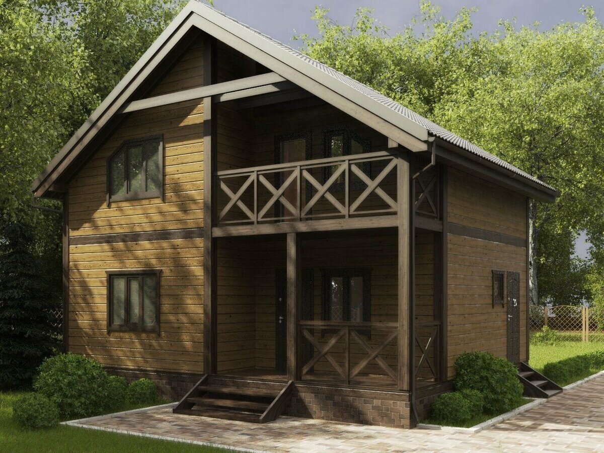 Вид на главный фасад дома. Источник изображения: dom-bt.com.