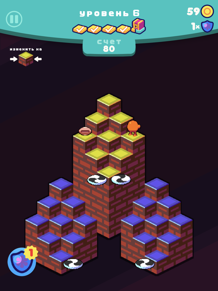 Q*bert — новая аркада для Android iOS. | Only Top Apps | Дзен