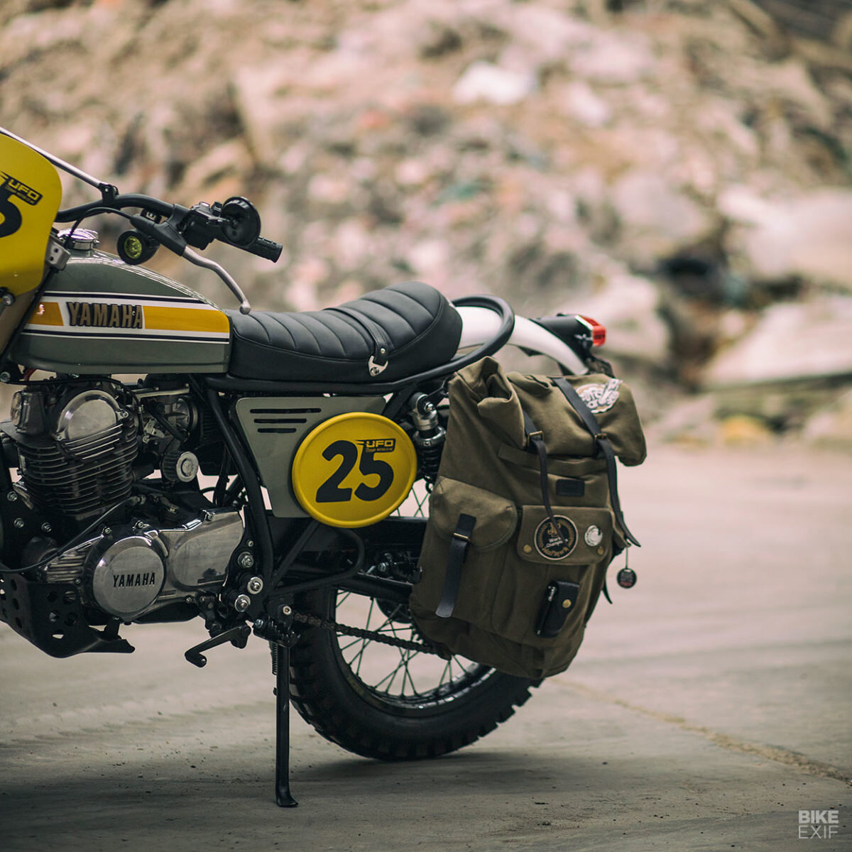 Motorcycle Yamaha Scrambler