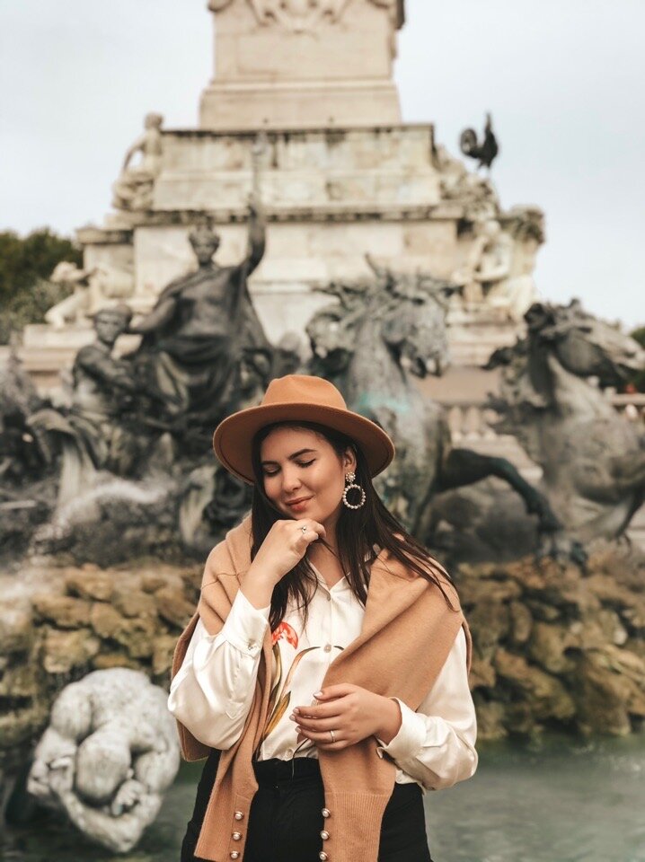 Фонтан на площади Кенконс