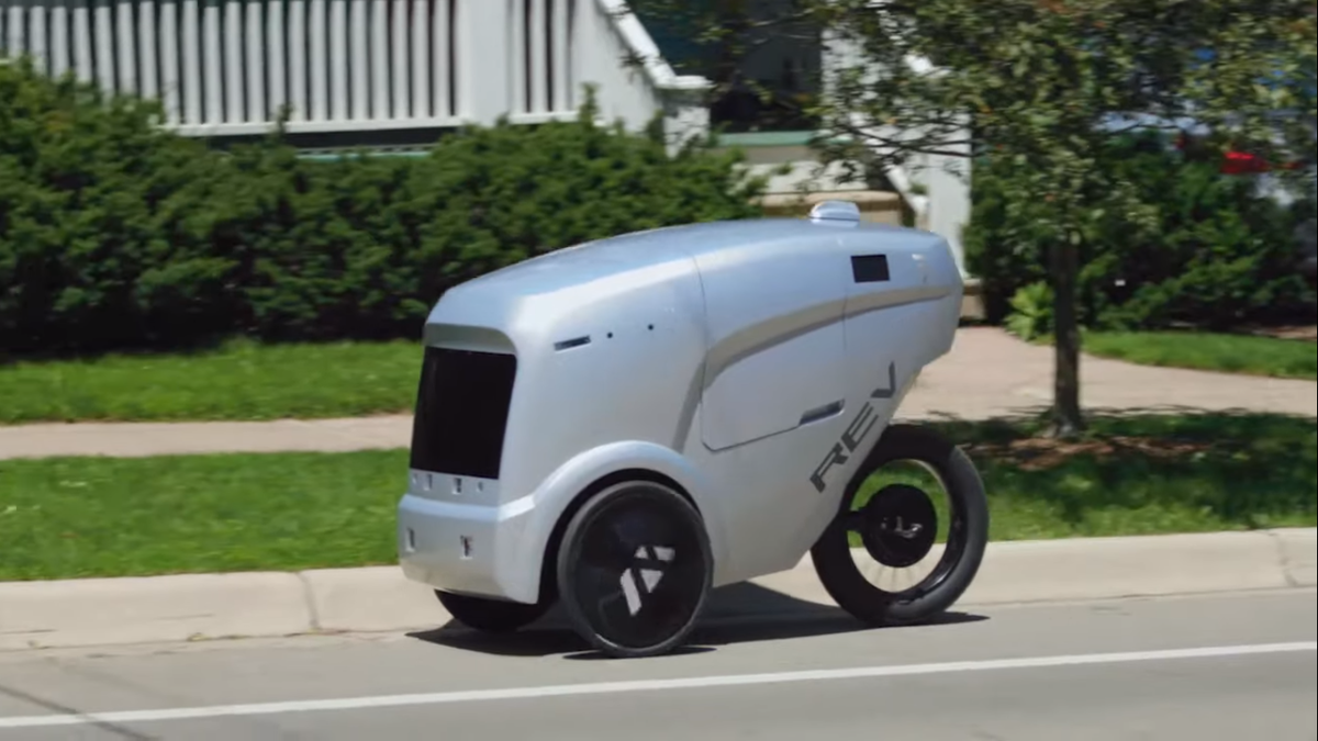 Робот службы доставки REV-1
