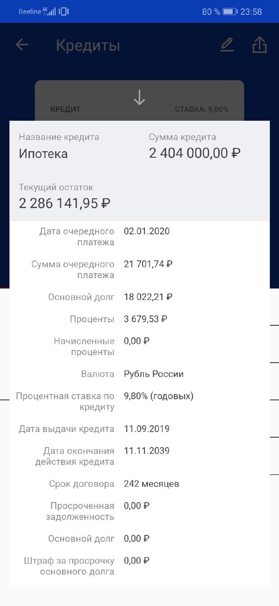 Новый месяц