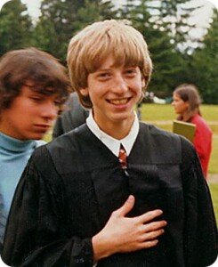 Билл Гейтс в молодости