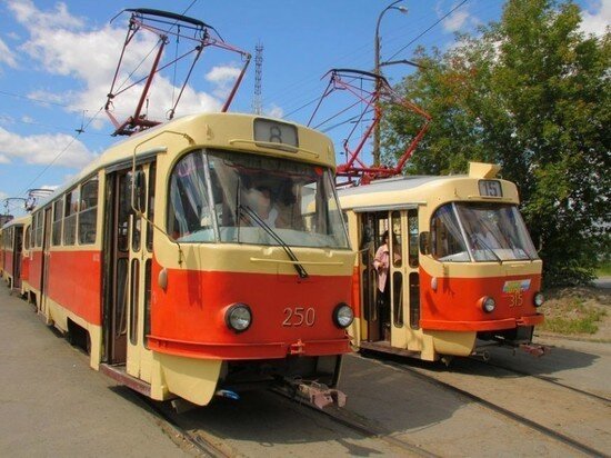 Знакомые всем жителям Екатеринбурга трамваи 