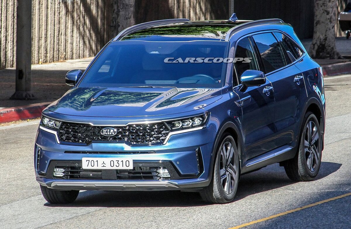 2021 Kia Sorento, фото Carscoops.com 