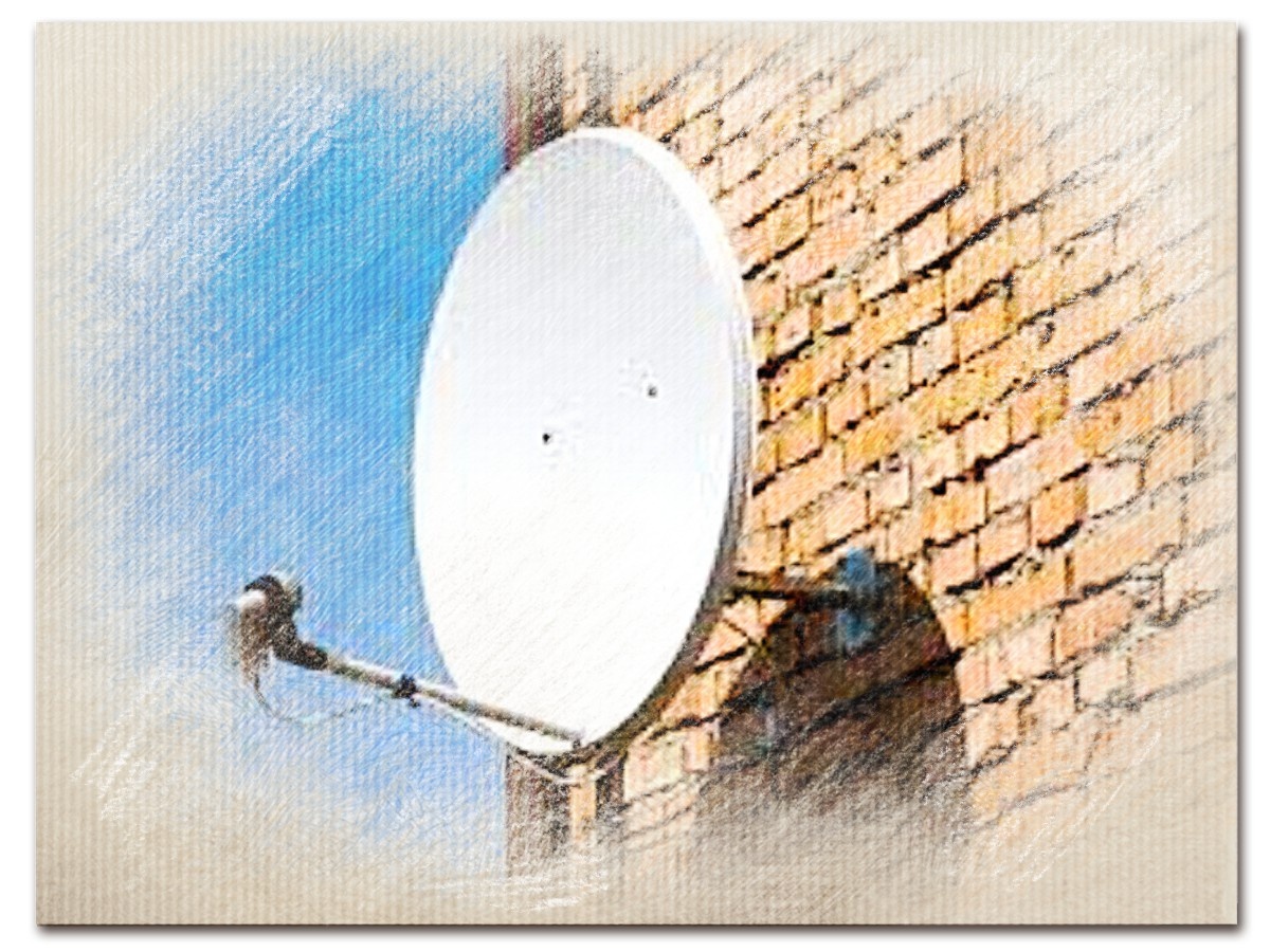 Иллюстрация автора: "Тарелка"