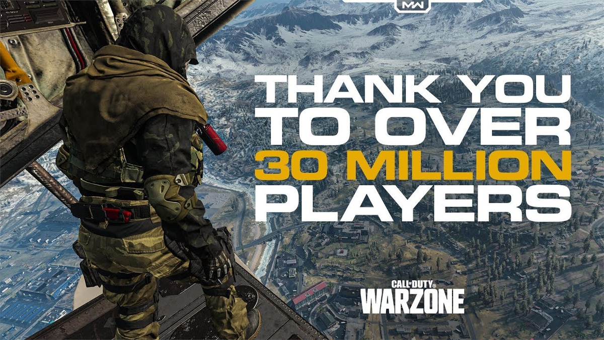 Благодарность разработчиков Call of Duty: Warzone